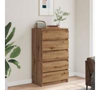 Modern Chest of Drawers Bedroom Furniture Storage Bedside Cabinet 5 Drawers