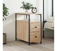 Modern Chest of Drawers Bedside Table Cabinet Nightstand 2 Drawer Storage Unit
