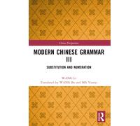 Modern Chinese Grammar III : Substitution and Numeration
