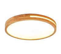 Modern, Chinese Style Restaurant Ceiling Light Fixture Rectangular Wood Led Ceiling Lamp 3 Colors geable, Hollow Edge Glow Ceiling Lights for Kitchen, Bedroom, Living Room