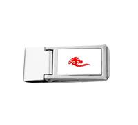 Modern Chinese Traditional Hope Slim Money Clip Stainless Holder Pocket Wallet