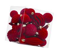 Modern Christmas Tree Decor Set 28PCS Multi Shape, A