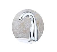 Modern Chrome Kitchen & Bathroom Faucet - Automatic Touchless Induction Sink Tap with Sensor Hands-Free Operation Stylish Lavabo Mixer for Cold Water Use.