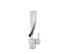 Modern Chrome Single Hole Bathroom FaucetHot & Cold Water Control for Vanity Upgrade Sl esign Durable Easy Installation Perfect for Contemporary Bathrooms