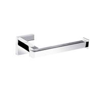 Modern Chrome Toilet Roll Holder Wall Mounted Square Bathroom Accessory ACC120