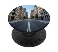 Modern City Street Symmetry Urban Architecture Scene PopSockets Adhesive PopGrip
