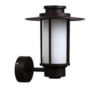 Modern Classical Outdoor Wall Lights, Waterproof IP54 Exterior Fixtures, Matte Black Lantern Porch Lamp, LED Sconce for Garage & Patio, Stylish Outside Lighting (Black)