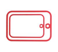 Modern Clear Chopping Board Double Side Use Glass Chopping Mats for Meats and Freshness Produce Separation Glass Cutting Board