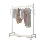 Modern Clothes Rack with Shelf & Hooks Sturdy Garment Stand for Hanging Clothes 100kg Capacity 60x40x150cm Stylish Wardrobe nizer for Home & Office