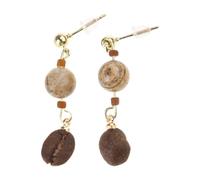Modern Coffee Berries Shaped Earrings Unique Ethnic Styles Ear Pendants Accessories For Casual Outings Or Office Wear Comfortable Earrings
