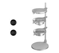 Modern Coffee Brewing Set with Ball Holder Adjustable Dripper Frame and Complete Filter Accessories Portable Coffee Grinder Set