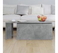vidaXL Coffee Table Concrete Grey 150x50x35 cm Engineered Wood