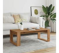 vidaXL Coffee Table Artisan Oak 102x50x35 cm Engineered Wood