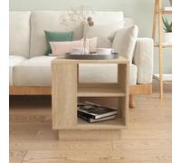 Modern Coffee Table Open Storage Shelf Sofa Side End Table Living Room Furniture