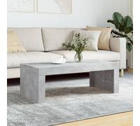 (concrete grey) vidaXL Coffee Table Side Table End Table Sofa Table White Engineered Wood