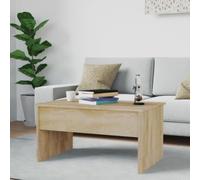 Modern Coffee Table with Lift Top Up Computer Desk Sofa Table Engineered Wood Uk