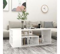Modern Coffee Table With Storage Shelf Sofa Side End Table Living Room Furniture