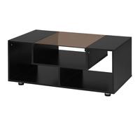 Modern Coffee Table with Tempered Glass Top