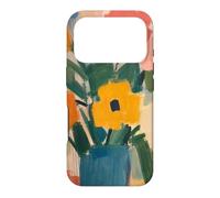 Modern Colorful Floral Bouquet Minimalist Painterly Flowers Case for iPhone 17 Pro