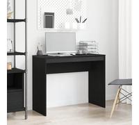 vidaXL Desk Black Oak 90x40x72 cm Engineered Wood