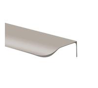 Modern Concealed Cabinet Handle - Edge-Wrapped for Furniture Cashmere Grey 1000mm