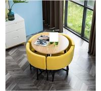 Modern Conference Room Table Business Coffee Table Table and Chair Set Home Living Room Kitchen Dining Table re Area Reception Cafe Office Negotiating Table,Blue-One Size (Yellow One Size)