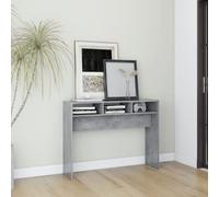 vidaXL Console Table Concrete Grey 105x30x80 cm Engineered Wood