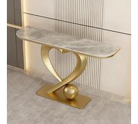 Modern Console Table for Entryway & Living Room 59.1" Rectangular Sofa Table Metal Frame Stylish Gray Finish Perfect for Behind Couch & Entrance Decor