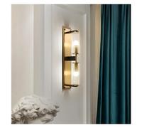 Modern Copper Gold Wall Lamp Compatible with Community Garden Villa Living Room Bedroom Aisle Background Indoor Light Fixtures, Hanging Kitchen Light