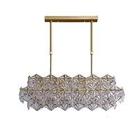 Modern Copper Pendant Light, Chandelier Ceiling Fixture, Long Strip Table Lamp for Dining Room, Stylish Contemporary Lighting, Ideal for Home Decor and Ambiance