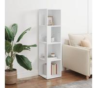 Vidaxl Corner Cabinet White 33X33X132 Cm Engineered Wood