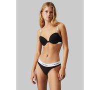 Modern Cotton Bra in Cotton Mix Black