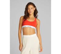 Modern Cotton Bralette Red
