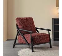 Modern Cozy Lounge Chair with Full Armrests Perfect for Living Room Bedroom or Balcony - Ideal for Reading and Relaxation