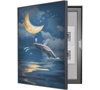 Modern Creative Electric Meter Cover, Decorative Instrument Panel Cover, Simple Artistic Hide Box, Electrical Cabinet Canvas Painting, Flip Switchboard Decor