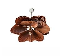 Modern Creative Leaf Pendant Lights Paper Chandelier Hanging Lamps Single Head Hanging Lamp For Dining Room Living Room Bedroom Kitchen Foyer Present
