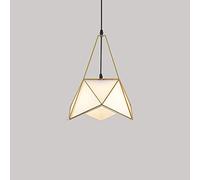 Modern Creative Personality Iron Art Ceiling Lamp Fixture Nordic Simple Indoor Chandelier Sand Fabric Shade Hanging Pendant Lighting Linen Light for Dining Room Living Bedroom Bar Restaurant