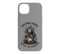 Modern Crusader Tactical Templar Knight Defeat Darkness Fait Case for iPhone 14 Plus