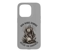 Modern Crusader Tactical Templar Knight Defeat Darkness Fait Case for iPhone 15 Pro