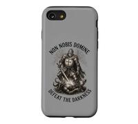 Modern Crusader Tactical Templar Knight Defeat Darkness Fait Case for iPhone SE (2020) / 7/8