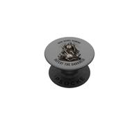 Modern Crusader Tactical Templar Knight Defeat Darkness Fait PopSockets Adhesive PopGrip