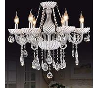 Modern Crystal Chandelier for Hallway Kitchen Dining Room Bedroom Lustre para Quarto 6/8/10 Light Indoor Home Lustre candelabro (Size : 10 Lights)