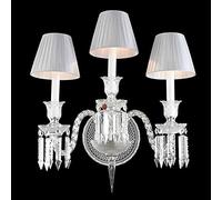 Modern Crystal Wall Sconces for Bedroom 1 & 2 Arm LED Wall Lights Elegant Home Lighting K9 Crystal Design Stylish Wall Lamps for Home Decor