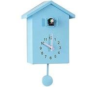 Modern Cuckoo Clock,Bird Hanging Watch Decoration Alarm Clocks Wall Clock for Living Room Kids Bedroom Kitchen Office DIY Decoration,A