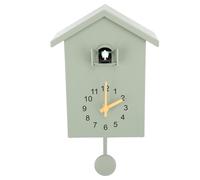Modern Cuckoo Clock Wall Mounted, Charming Cuckoo Call Adjustable Volume Control Battery Powered Quiet Operation Minimalist Design High Quality Materi