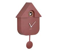 Modern Cuckoo pendulum clock Red one size