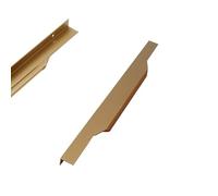 Modern Cupboard Handles, 2 Pack Furniture Handles Aluminum Alloy | Anodized, Color: Retro Bronze, Drawer Pulls Full length: 300-1500mm Kitchen Cabinet Door Pulls Concealed Handle Hidden 500mm/19.7in