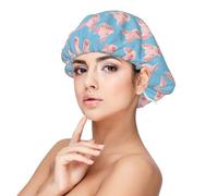 Modern Cute Cartoon Pig Silk Bonnet for Sleeping Women Men - Adjust Satin Bonnet for Sleeping, Soft Comfrt Hair Bonnet for Sleeping