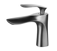 Modern d Bathroom FaucetSingle Handle Deck Mounted a Mixer Tap Hot & Cold Water Sink Tap in& Dark Khaki h for Basin