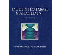 MODERN DATABASE MANAGEMENT